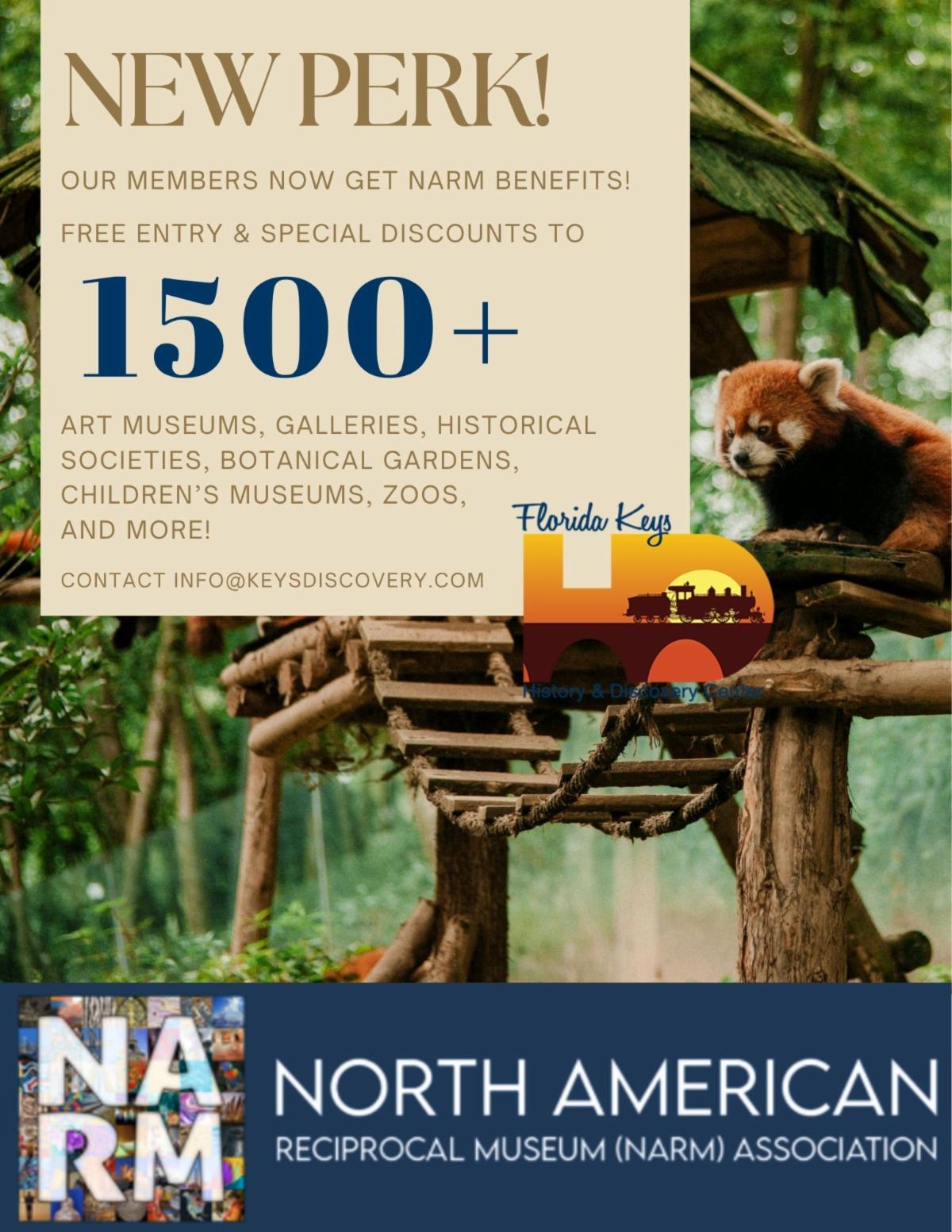NARM reciprocal membership benefits flyer