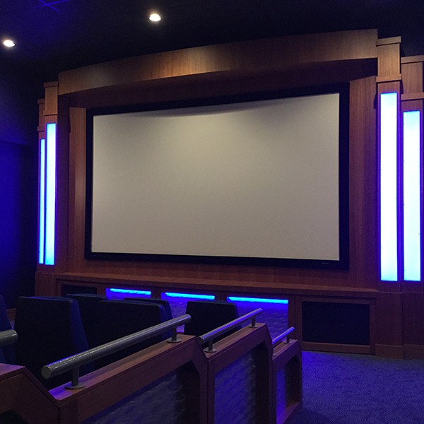 Presentation theater inside the Florida Keys History & Discovery Center